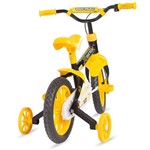 Bicicleta Infantil Mormaii Aro 12 Kids - Preto/amarelo