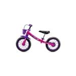 Bicicleta Infantil Sem Pedal Nathor Balance Rosa
