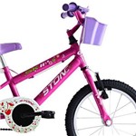 Bicicleta Infantil Skii Feminina Aro 16 Stone Bike