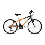 Bicicleta Live Aro 24 Preta/laranja - Verden