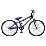 Bicicleta Masculina Ciclone Aro 24 Master Bike - Azul e Preto