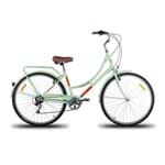 Bicicleta Mobele Imperial Urbana Feminina Retrô Câmbio 7V Shimano