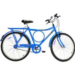 Bicicleta Monark Aro 26 Barra Circular V- Brake Azul