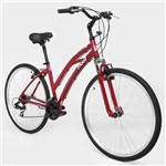 Bicicleta Mood 700 Confort Fem - Aro 700 - Shimano 21 Marchas - Aluminio