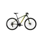 Bicicleta Mtb Groove Hype 30 Aro 29 2018 Preto e Amarela