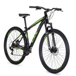Bicicleta Mtb Oggi Hard Glide Aro 29 Freio a Disco 2018 - Preto e Verde