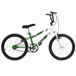 Bicicleta Rebaixada Aro 20 Verde e Branco Ultra Bikes