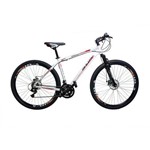 Bicicleta Rino Câmbios Shimano Aro 29 Freio a Disco 21v - Quadro 15 - Branca