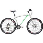 Bicicleta Tito Bikes MTB Aro 27,5 21 Velocidades Quadro 19 Branca/Verde
