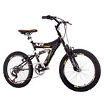 Bicicleta Track Bikes Xr20 Pa, Aro 20, 6 Marchas, V-brake, Quadro Aço Carbono