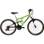 Bicicleta Verden Inspire Aro 26 21 Marchas MTB - Verde e Preto