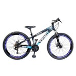 Bicicleta Vikingx Tuff X25 Shimano Disco Pto-Azul Vmaxx
