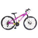 Bicicleta Vikingx Tuff X25 Shimano Disco Rosa Pink Vmaxx