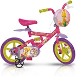 Bicicleta X-Bike Brinquedos Bandeirante Tinker Bell Aro 12" Rosa