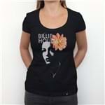 Billie Holiday - Camiseta Clássica Feminina