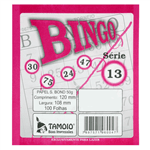 Bingo Tamoio Rosa 100 Folhas 130294