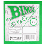 Bingo Tamoio Verde 100 Folhas 130293
