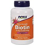Biotin 10000mcg (120 Cápsulas Veganas) Now Foods