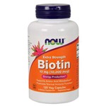 Biotina 10mg (120 Caps) - Now Foods