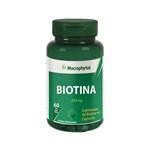 Biotina 250mg 60cáps Macrophytus