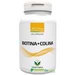 Biotina + Colina 625,5mg Vital Natus - 60 Cápsulas