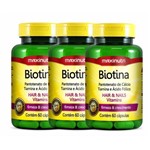 Biotina Firmeza e Crescimento Maxinutri 3x60 Cápsulas