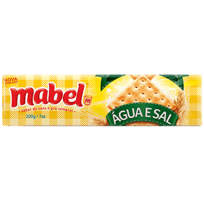 Biscoito Mabel Água e Sal 200g