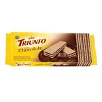 Biscoito Wafer Chocolate 115g - Triunfo
