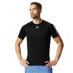 Bizz Store - Camiseta Masculina Adidas Base 3S Preta Treino