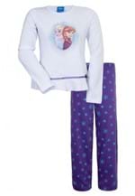 Bizz Store - Pijama Infantil Feminino Lupo Disney Frozen Inverno