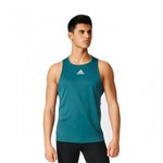 Bizz Store - Regata Masculina Adidas Sequentials Verde Corrida
