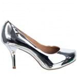 Bizz Store - Sapato Feminino Metalizado Vizzano Metal Glamour