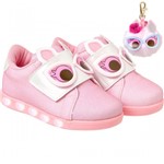 Bizz Store - Tênis Infantil Menina Pampili Sneaker Dot's Luz