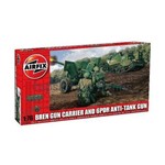 Blindado Bren Gun + Canhão Anti-tanque 01309 - AIRFIX