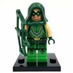 Bloco de Montar Arqueiro Verde Arrow DC Comics Compatível LEGO