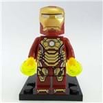 Bloco de Montar Homem de Ferro Iron Man Vingadores Avengers Compatível LEGO