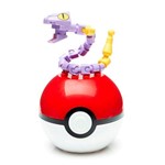 Bloco de Montar - Mega Construx - Pokémon - Pokebola - Ekans - Mattel