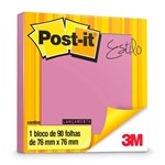 Bloco Post-it 654 76x76 Lilas 90 Folhas 3m