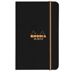 Bloco Rhodia Unlimited Capa Preta 9 X 14 Cm - 80g