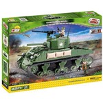 Blocos para Montar Tank Militar Sherman M4A1