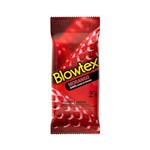 Blowtex Preservativo Sabor e Aroma Morango C/6