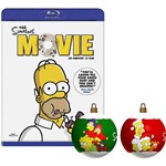 Blu-Ray The Simpsons (Importado) + 2 Bolas de Natal Simpsons