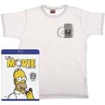 Blu-Ray The Simpsons (Importado) + Camiseta Simpsons G Cor Branca