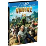 Blu-ray Viagem 2 - a Ilha Misteriosa (Blu-ray + Blu-ray 3D + Cópia Digital)