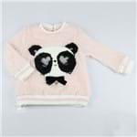 Blusa Baby de Pelo Panda - Rosa - Petit Cherie-0-3meses