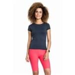 Blusa Baby Look Live Workout Azul M