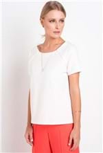Blusa Crepe Montpellier Off White PP