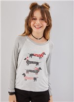 Blusa Dog Fashion G