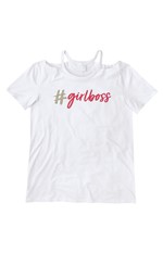 Blusa #Girlboss Recortes Enfim Branco - PP