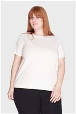Blusa Marcela Plus Size Off White-46/48